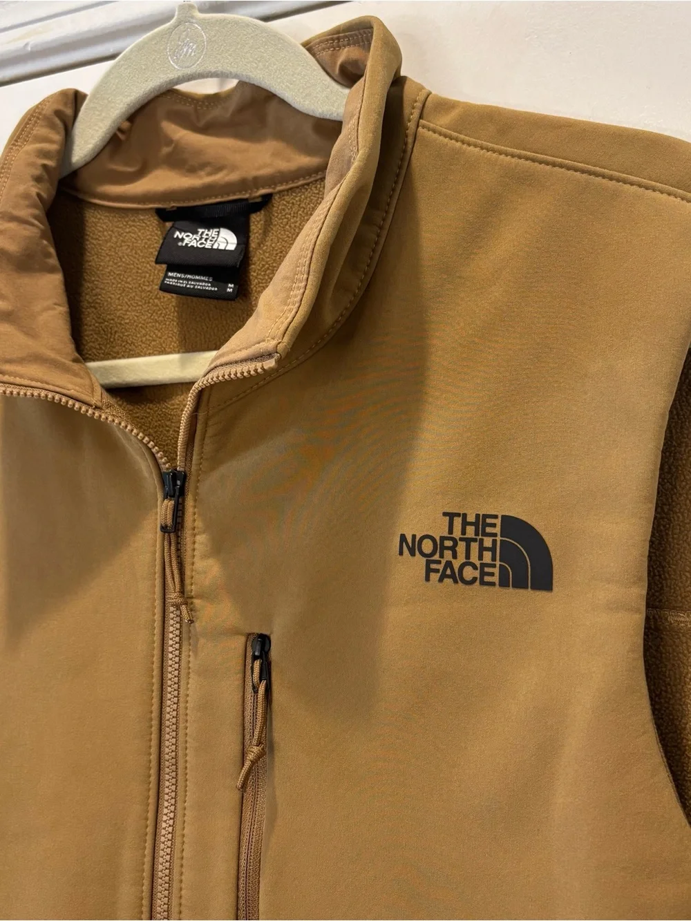 The North Face WINDWALL Shell Vest  Gold Tan Size Medium Men’s